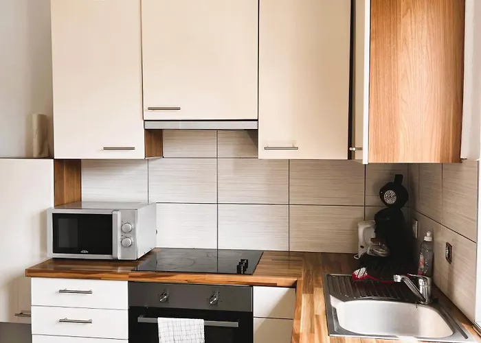 Rm-2 - Joli 2 Pieces Equipe Au 2eme Etage Pour 1-3 Pers Appartement Mulhouse
